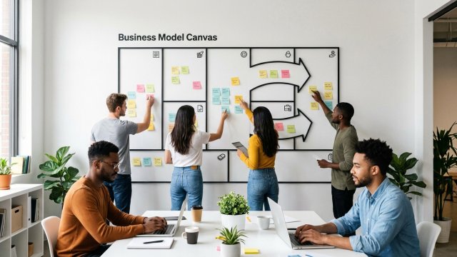 Geschäftsmodell-Canvas: Grundlagen, Anwendung und Beispiele für Startups