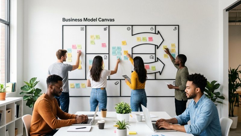 Geschäftsmodell-Canvas: Grundlagen, Anwendung und Beispiele für Startups